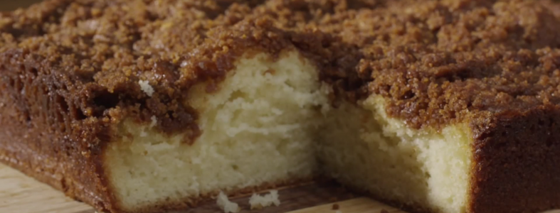 Vanilla Bean Coffee Cake