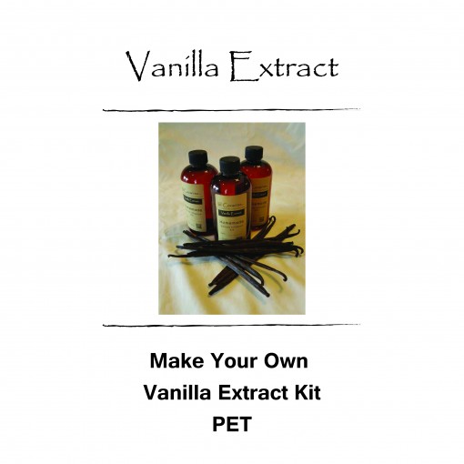 Vanilla Extract Kit - PET - squarebox